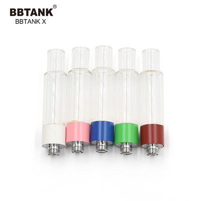 Hộp mực vape bằng gốm hoàn toàn bằng dầu 1.2ml 55mm CBD Phù hợp với tất cả pin 510