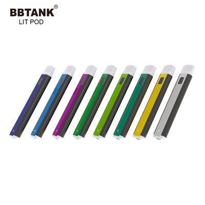 Thiết bị vape dùng một lần 1gram THC, Gậy vape dùng một lần có thể sạc lại CBD