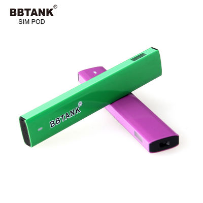FDA 3.5V 0.8g CBD Thiết bị vape dùng một lần Pod hợp kim nhôm