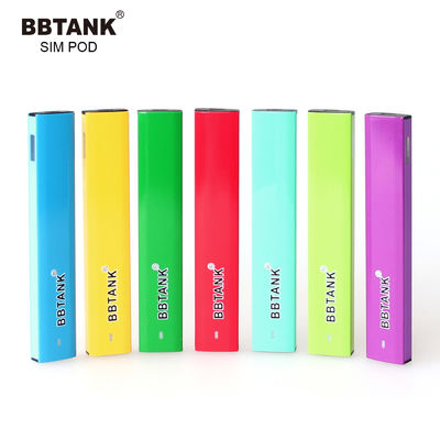 FDA 3.5V 0.8g CBD Thiết bị vape dùng một lần Pod hợp kim nhôm