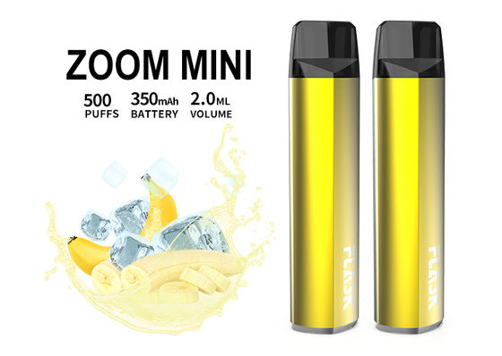 Hương vị tinh khiết Thiết bị hệ thống Pod 2.0ml 350mAh 500 Puffs Vape dùng một lần