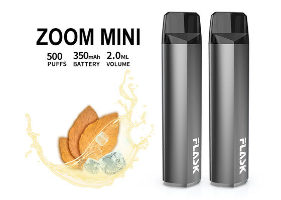 Hương vị tinh khiết Thiết bị hệ thống Pod 2.0ml 350mAh 500 Puffs Vape dùng một lần