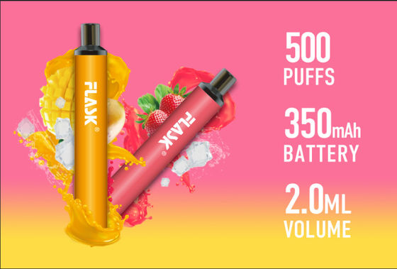 Thuốc lá điện tử 2ml dùng một lần Pod Vape có thể nạp lại 350mah
