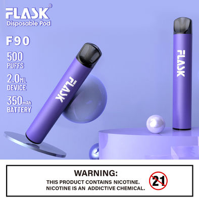 Thuốc lá điện tử 2ml dùng một lần Pod Vape có thể nạp lại 350mah