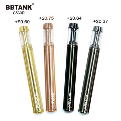 Thiết bị vape dùng một lần bằng gốm Coil CBD Máy hóa hơi di động 12mm