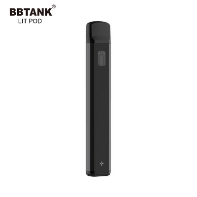 Pin có thể sạc lại cuộn dây gốm 1.0ml dầu cbd thiết bị vape pod dùng một lần