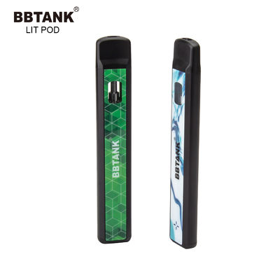 Full Gram 530mAh Slim Delta 10 Cuộn dây gốm dùng một lần Vape Pen