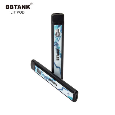 Delta 8 cbd thc gốm dầu dày 1.0ml thiết bị vape pod có thể sạc được một lần