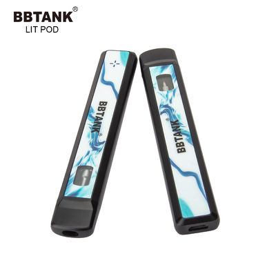 Full Gram 530mAh Slim Delta 10 Cuộn dây gốm dùng một lần Vape Pen