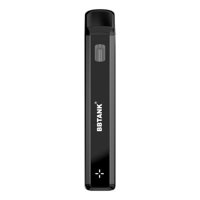 Hộp đựng dầu Vape bằng gốm tinh khiết 1,0ml THC mỏng bằng thép không gỉ