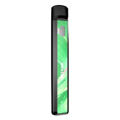 Thiết bị vape dùng một lần bằng kim loại 105mm dầu THC với cuộn gốm