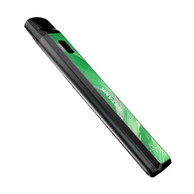 Hộp đựng dầu Vape bằng gốm tinh khiết 1,0ml THC mỏng bằng thép không gỉ