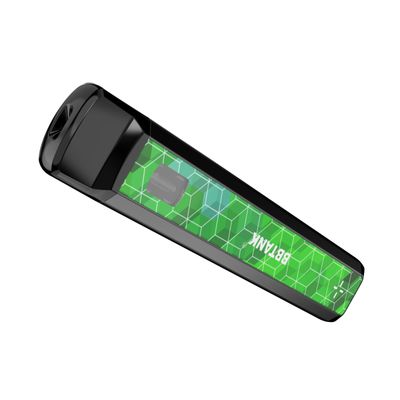Thiết bị vape dùng một lần bằng kim loại 105mm dầu THC với cuộn gốm