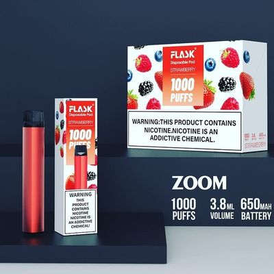 ZOOM Xử lý Vapepen Thiết bị ổn định chất lượng cao 1000puffs 650mah 304 Thép không gỉ