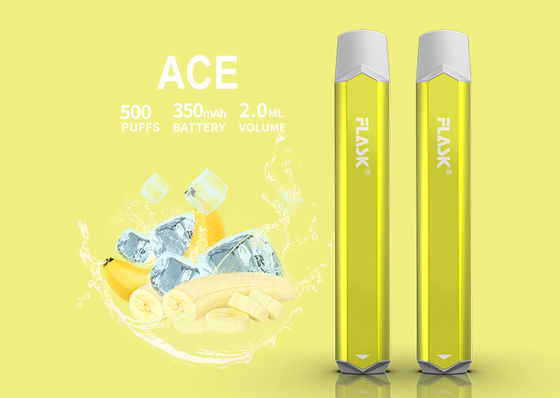 Bút hơi có hương vị 500pa, 100mm Nicotine Vape dùng một lần