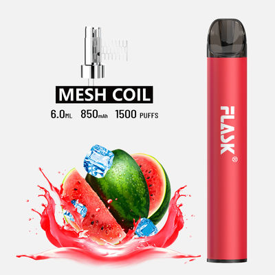 Mesh Coil 850mAh Healthy E Cig Pretty Slim Vaporizer Pen Đã được CE phê duyệt