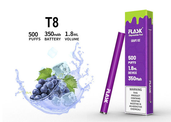 Bút hơi có hương 1.8ML, Xì gà điện tử dùng một lần 500 Puffs