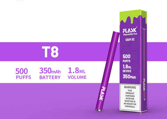 Bán buôn 500puffs 12 hương Caffeine / Energy Vape Stick Nicsalt Thuốc lá điện tử dùng một lần