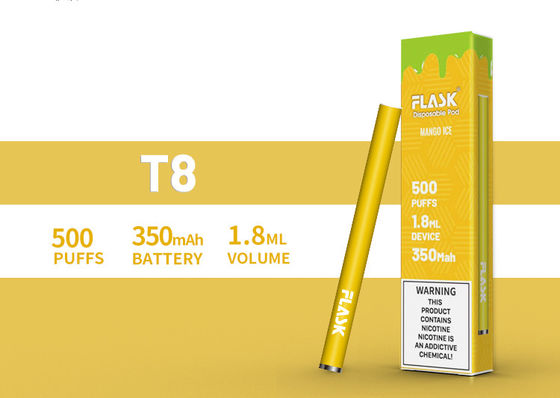 Bán buôn 500puffs 12 hương Caffeine / Energy Vape Stick Nicsalt Thuốc lá điện tử dùng một lần