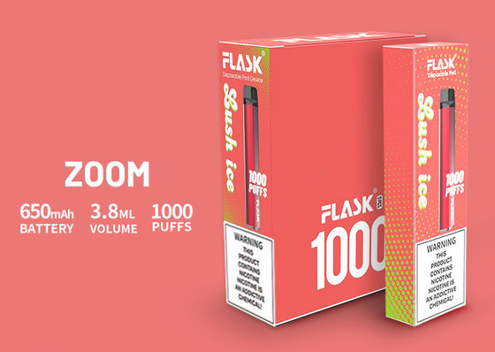3,8ml hơi thuốc lá điện tử, 1000puffs Vape Starter Kits