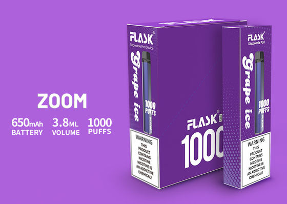 3,8ml hơi thuốc lá điện tử, 1000puffs Vape Starter Kits