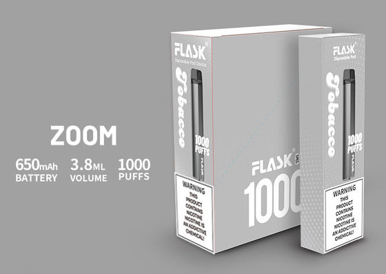 3,8ml hơi thuốc lá điện tử, 1000puffs Vape Starter Kits