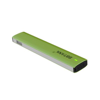 Bộ phun thuốc lá điện tử có thể sạc lại 1,2ohm Pod hơi màu đen