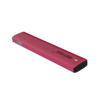 Bộ phun thuốc lá điện tử có thể sạc lại 1,2ohm Pod hơi màu đen