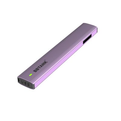 Chứng nhận CK Thiết bị Vape dùng một lần THC phẳng 1ML với lõi gốm