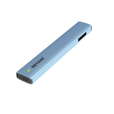 Chứng nhận CK Thiết bị Vape dùng một lần THC phẳng 1ML với lõi gốm