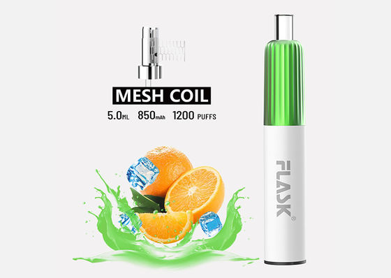 3.7V 5ml Pod hơi dùng một lần Bộ dụng cụ bắt đầu xì gà với cuộn lưới