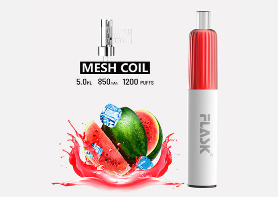 CE 304SS Flavouzer Pen, 1200 Puffs Dùng một lần Vape Stick