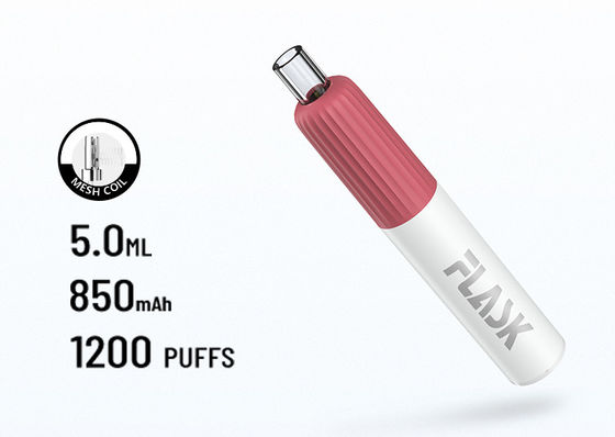850mAh 2% Nicotine Salt Flavored Vaporizer Pen Mesh Coil Vape Pre Filled Pods