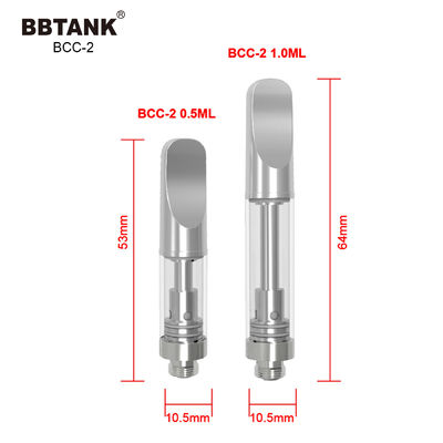 Delta 8 Thuốc lá điện tử 1.0ml CBD THC Vape Cartridge Cuộn gốm