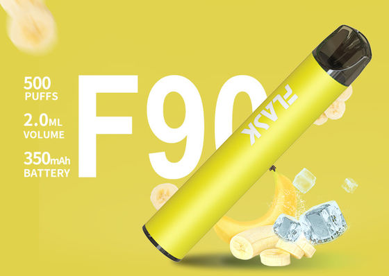 2.0ml Flavoured Vaporizer Pen 500 Puffs Thuốc lá E dùng một lần