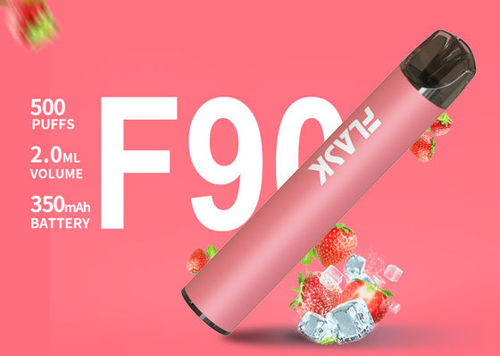 2.0ml Flavoured Vaporizer Pen 500 Puffs Thuốc lá E dùng một lần