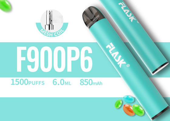 Thiết bị Vape Pod dùng một lần 6.0ml, Bút Vape dùng một lần 1500puffs