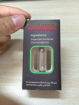 Hộp đựng dầu vape hộp Delta 8 THC Hộp các tông có thể gập lại