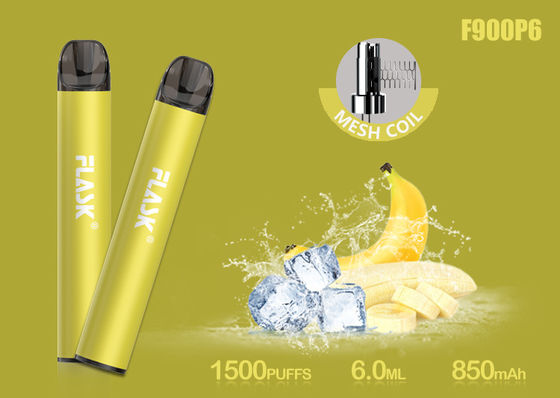 Thiết bị hút muối Nic 50mg, Bút vape CBD dùng một lần 850 mah Thép không gỉ 304