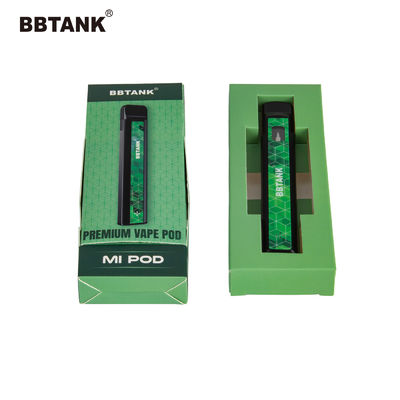 Hộp đóng gói bút Vape giấy nghệ thuật Delta 9, Hộp giấy THC Cartridge
