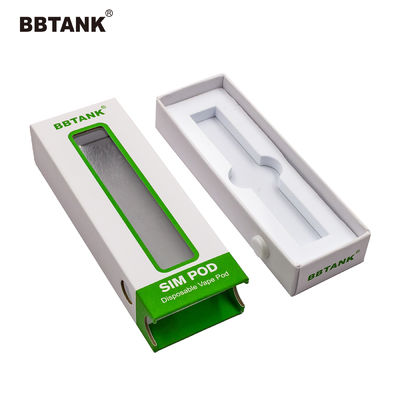 Lớp phủ UV nhiều lớp Giấy nghệ thuật Vape Hộp thiết bị bút dùng một lần