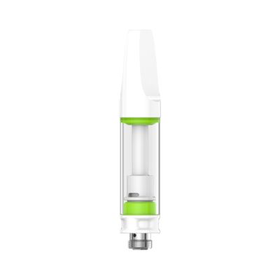 Hộp đựng dầu Vape gốm rỗng 0,5g trắng Chứng nhận FCC