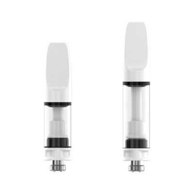 Hộp đựng dầu Vape gốm rỗng 0,5g trắng Chứng nhận FCC