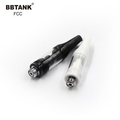 Hộp đựng dầu Vape gốm rỗng 0,5g trắng Chứng nhận FCC