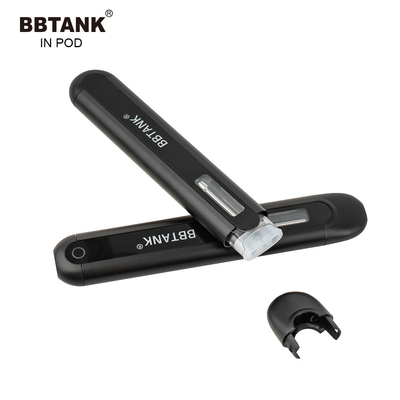 BBTANK IN POD THC Dầu cất Thiết bị Vape dùng một lần 2ml Gốm Vape Pod với 100% quy trình kiểm soát chất lượng