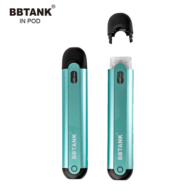 THC Vape dùng một lần BBTANK IN pod Sạc lại E-cig 350 mah Hệ thống pod dầu dày Delta 8 vape pen Bút dầu CBD