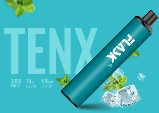 Mesh Coil 3000 Puffs 10ml Flavouzer Pen Pin 3.7V 1400mAh