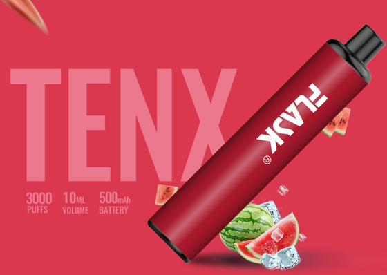 Mesh Coil 3000 Puffs 10ml Flavouzer Pen Pin 3.7V 1400mAh