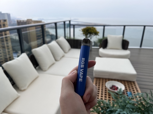 RGB Mesh Coil Thiết bị Vape Pod dùng một lần 6ml Hộp điện tử khỏe mạnh 850 mah