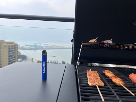 RGB Mesh Coil Thiết bị Vape Pod dùng một lần 6ml Hộp điện tử khỏe mạnh 850 mah